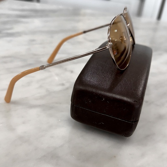 COLE HAAN metal aviator sunglasses - c608 - Picture 3 of 5